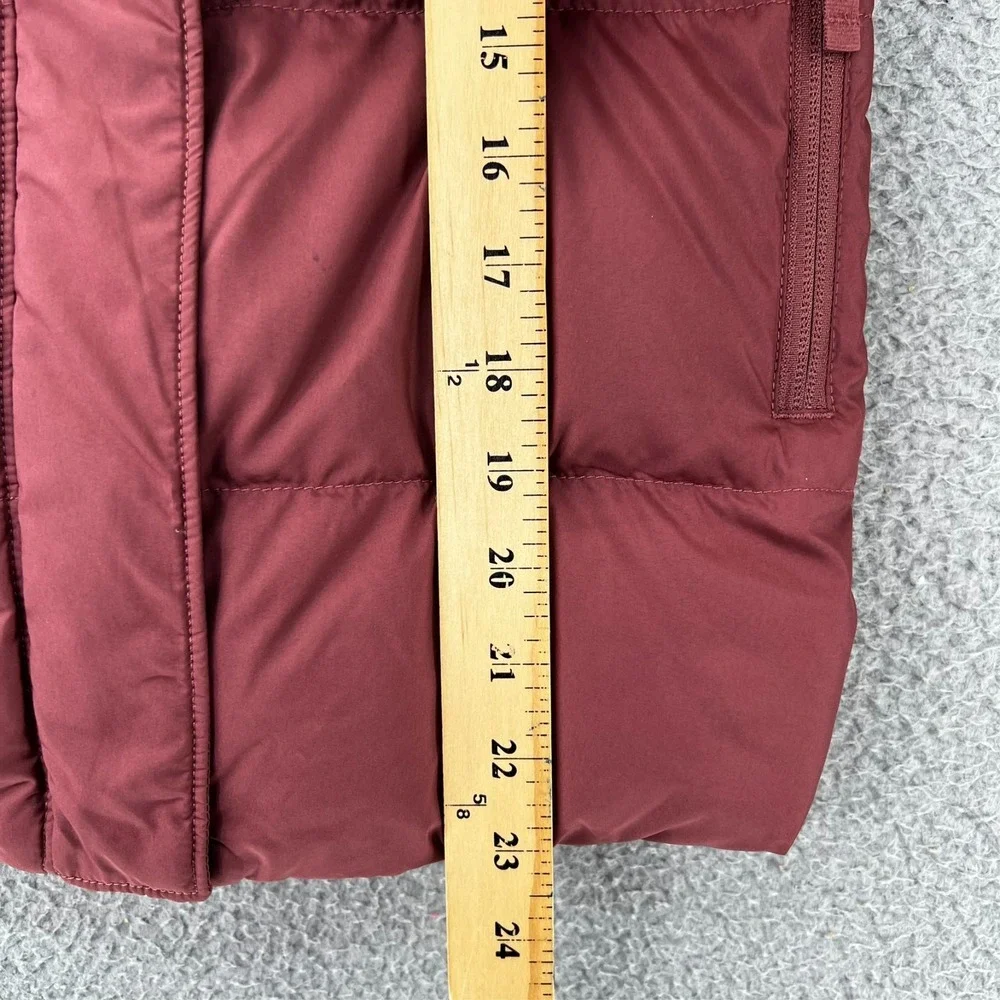 The North Face‎ Girls Down Jacket Hoodie Fleece Pink Size Large Full Zip